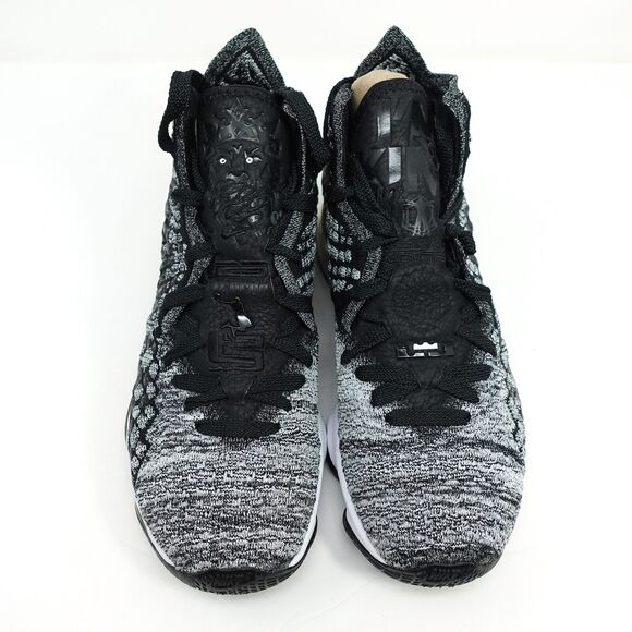 Nike LeBron 17 Black White Oreo Basketball Sneakers BQ3177-002 Mens Size 7.5 main image 5